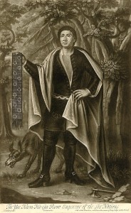 After John Verelst, Tee Yee Neen Ho Ga Row (baptized Hendrick), Emperor of the Six Nations, Mezzotint, 1710.